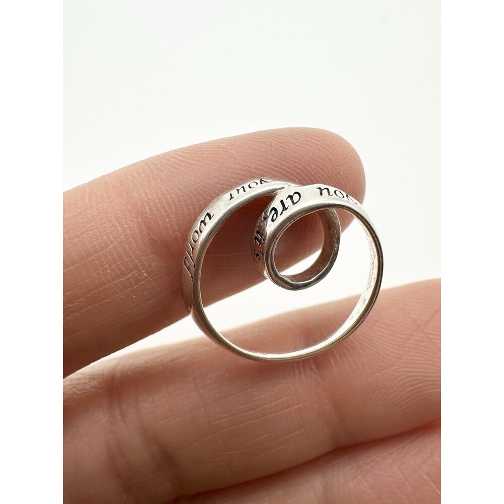 sterling silver 925 necklace inspiration Quote Pendant